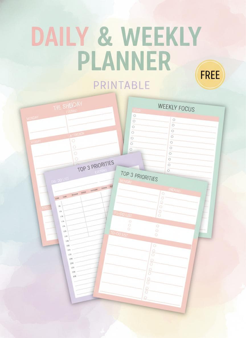 Printable Planners
