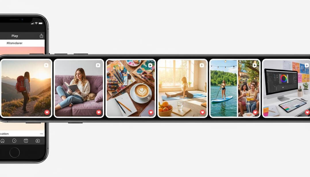 Video thumbnail strip